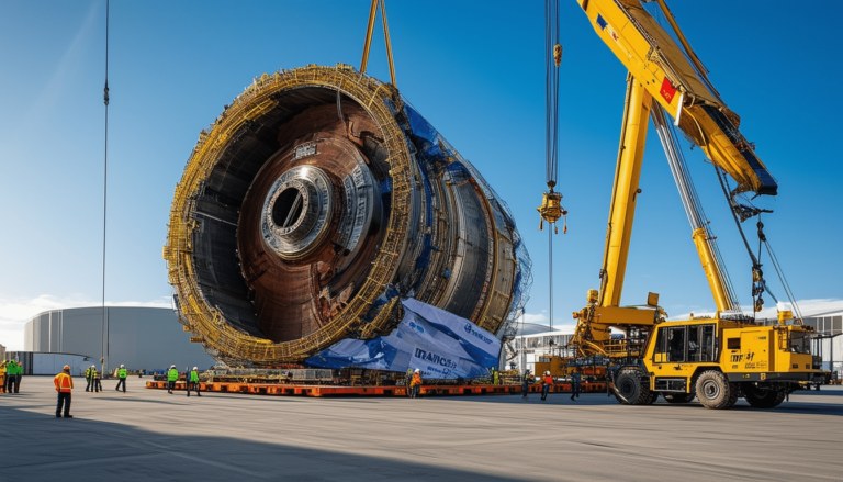 découvrez comment la france s'apprête à faire un pas décisif dans le domaine de l'énergie nucléaire avec l'arrivée d'un composant de 5 000 tonnes pour le réacteur iter, une avancée qui pourrait transformer le paysage énergétique mondial.
