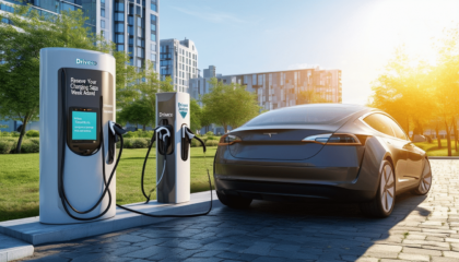 réservez votre borne de recharge en toute simplicité une semaine à l'avance avec driveco. assurez-vous de ne jamais manquer d'énergie pour votre véhicule électrique et profitez d'une expérience de recharge sans stress.