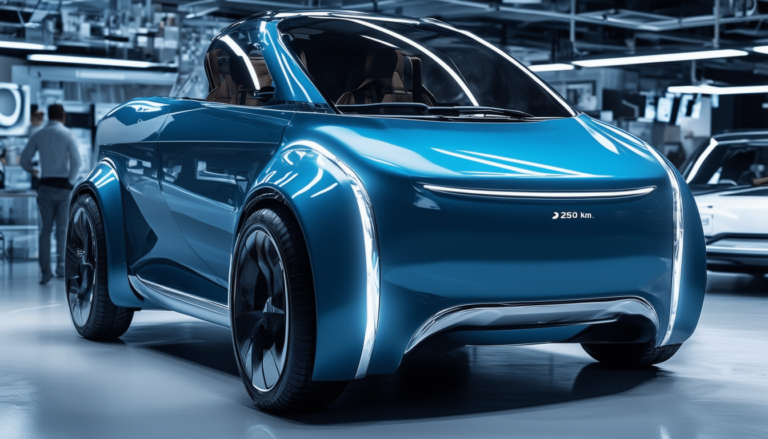 découvrez la révolutionnaire microvoiture électrique de 3 places, conçue par un constructeur anglais, qui promet une autonomie impressionnante de 250 km. une solution innovante et écologique pour vos déplacements quotidiens.