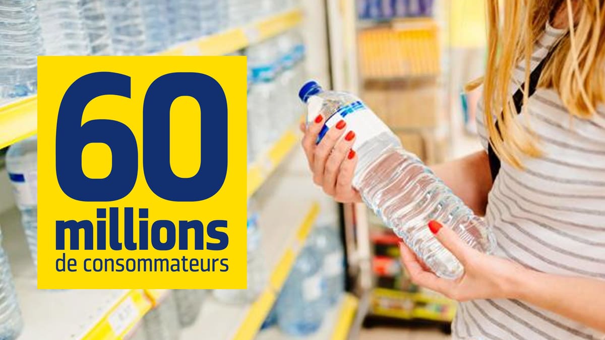 60 Millions de consommateurs recommande de boire uniquement ces 4 bouteilles d’eau