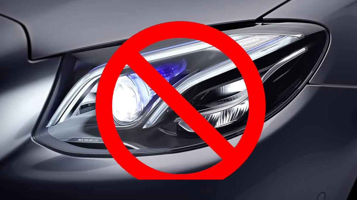 Auto : Le gouvernement va interdir les feux à LED obligeant les automobiliste à changer les phares de leurs voitures.