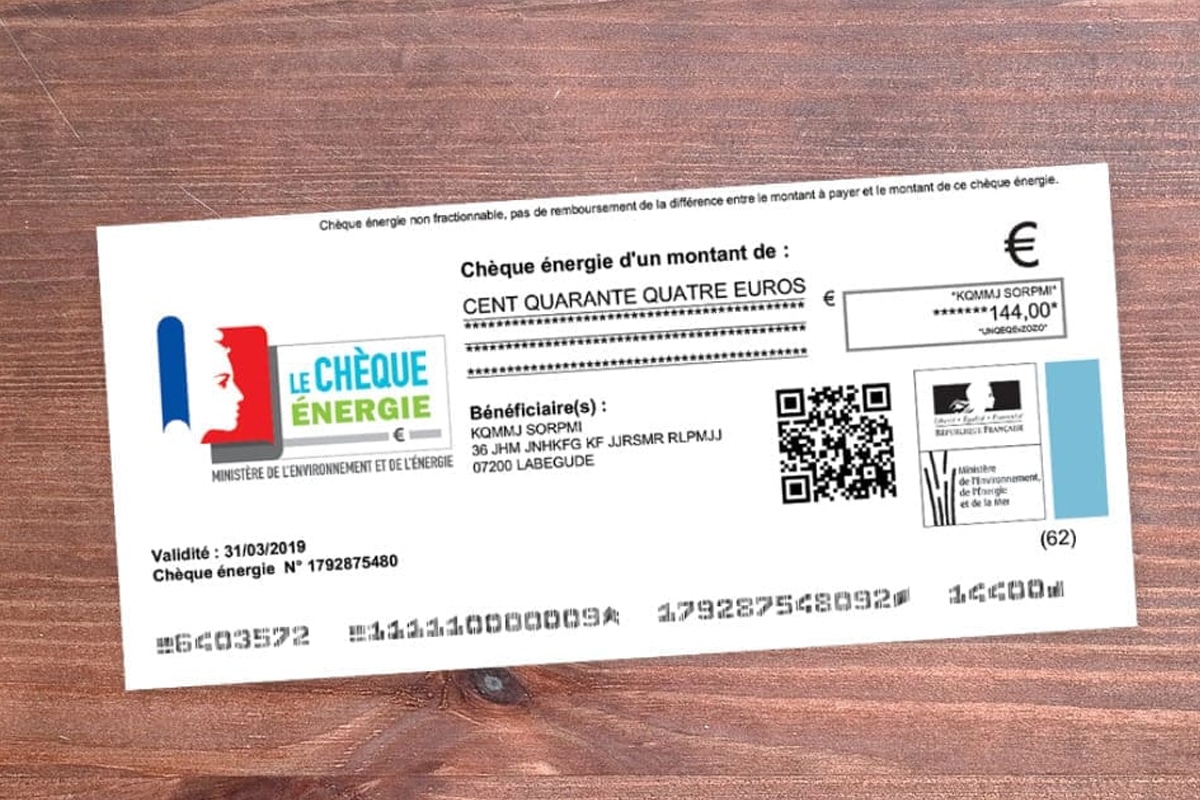Chèque énergie : c’est officiel, il ne sera pas versé en Avril mais à un date plus tardive