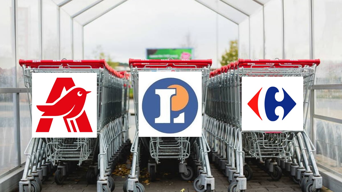 Terminé les caddies au supermarché : Leclerc, Auchan et Carrefour change tout