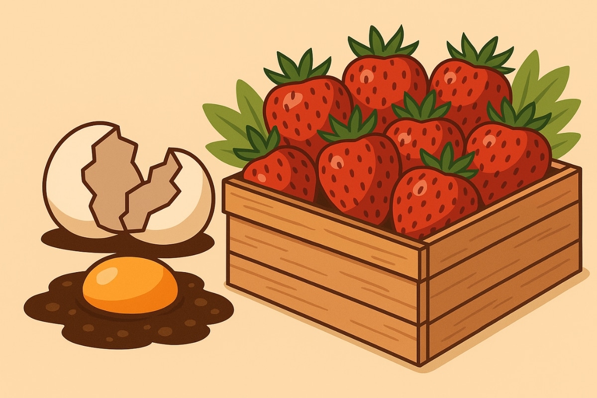 fraises potager
