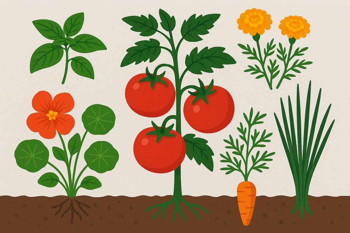 tomates au jardin