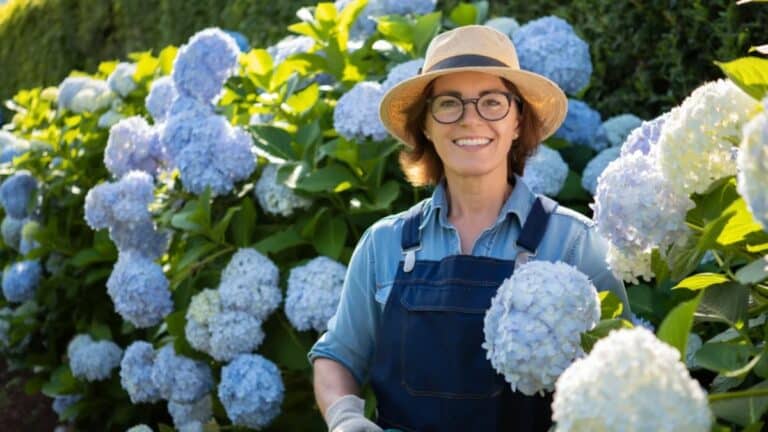 beaux hortensias