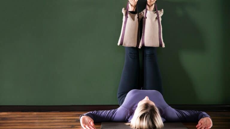 pilates contre le mur