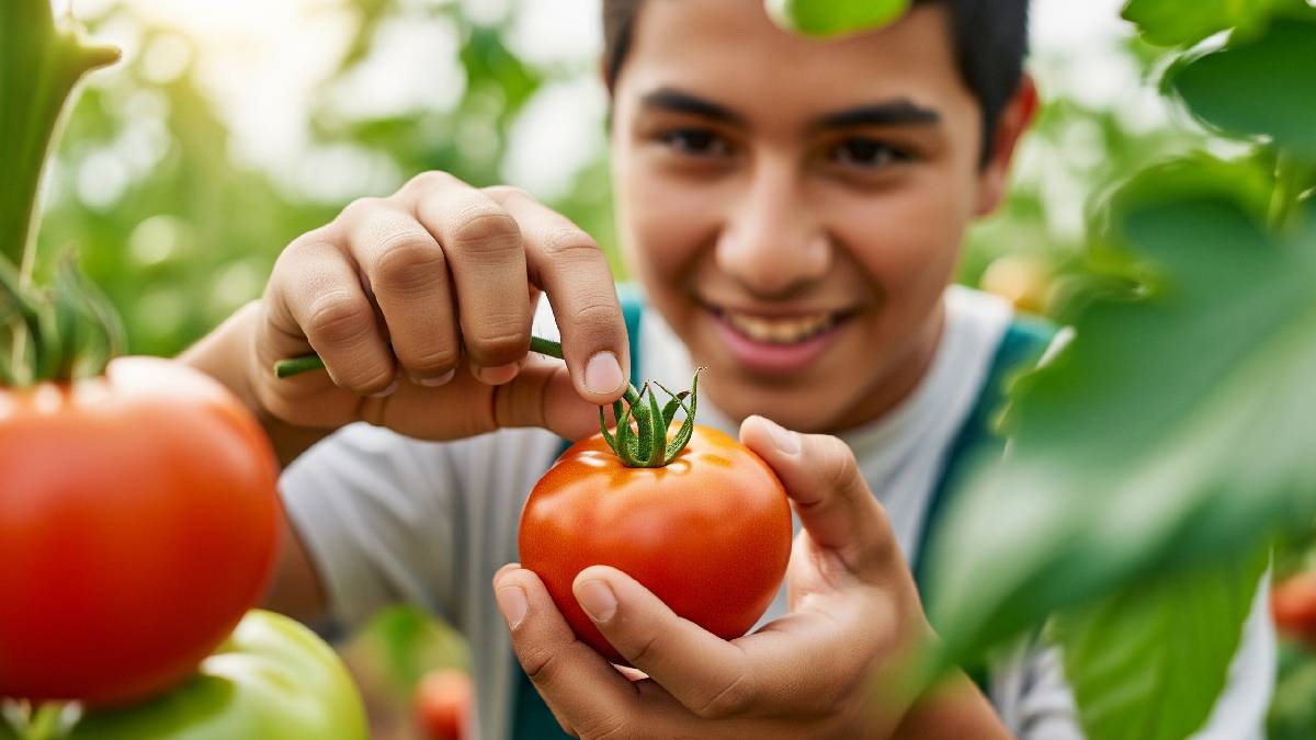 Tomates _ ce geste souvent oublié fait toute la différence au moment de la récolte