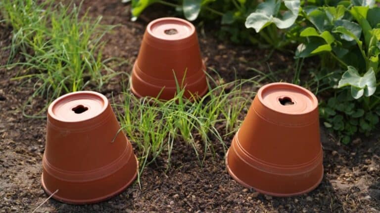 Trois pierres en pot autour de mes plants