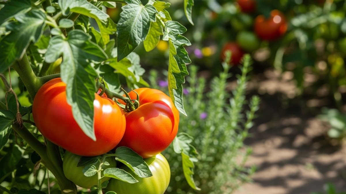belles tomates du jardin