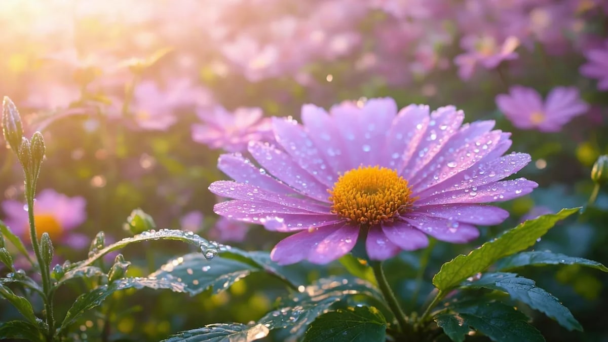 fleur pour le jardin