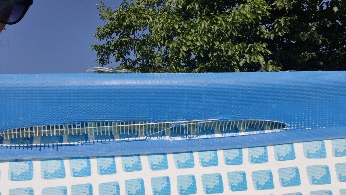 liner déchiré