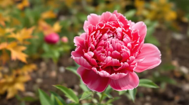 plantez dès l'automne cette pivoine rare et robuste, idéale pour résister aux effets du changement climatique et embellir durablement votre jardin !