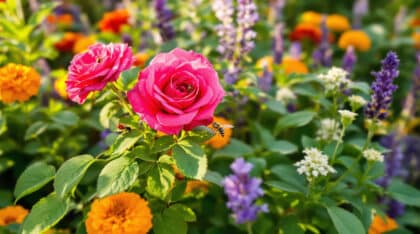 découvrez quelles plantes associer à vos rosiers pour repousser naturellement les pucerons et prévenir les maladies des feuilles. astuces de jardinage écologiques pour des rosiers en pleine santé !
