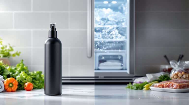 luttez efficacement contre le givre avec ce spray anti-givre express : facilitez l’entretien de votre congélateur et profitez d’un espace toujours propre et pratique. découvrez la solution rapide et sans effort pour dire adieu à l’accumulation de glace !
